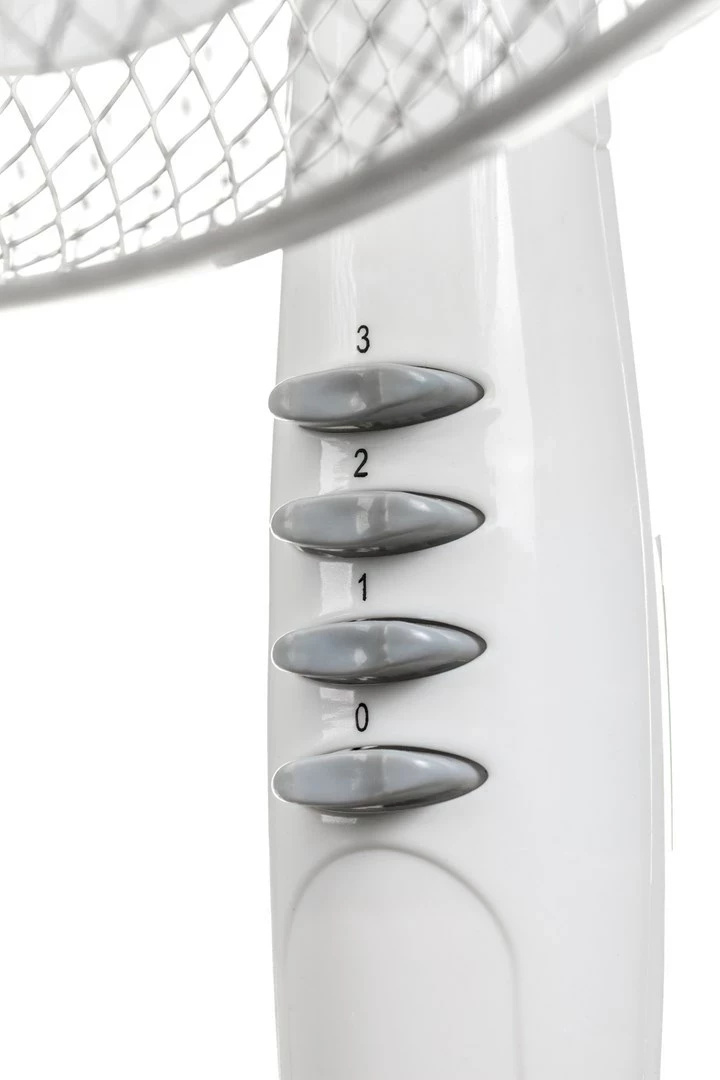 Ventilator qëndror Activejet WSR-40B, 35 cm, 3 shpejtësi, Argjend