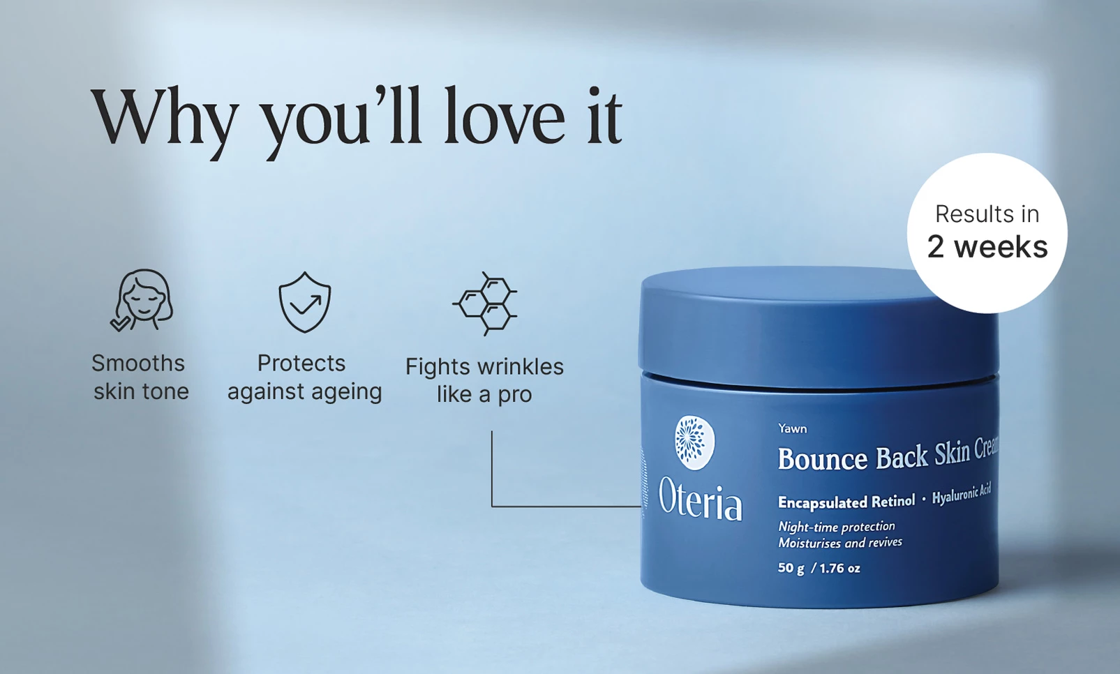 Krem për fytyrë Bounce Back Skin Cream