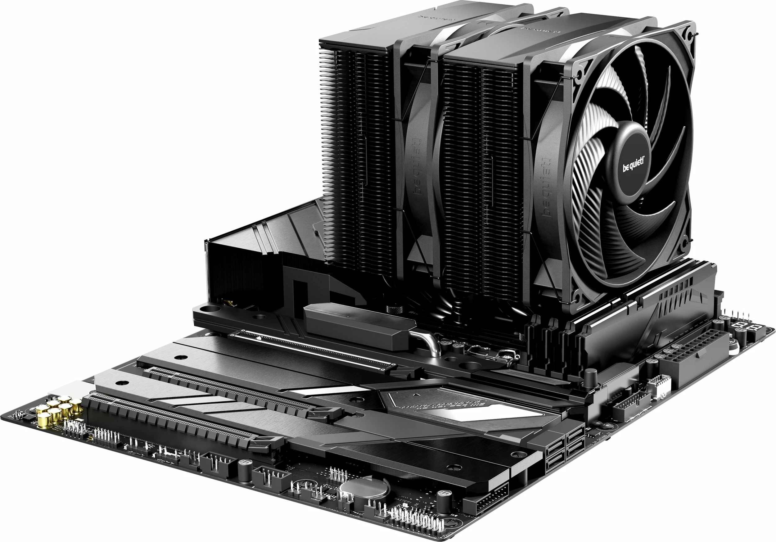 Ftohës CPU be quiet! Pure Rock Pro 3 BK042 2x120mm 250W TDP i zi