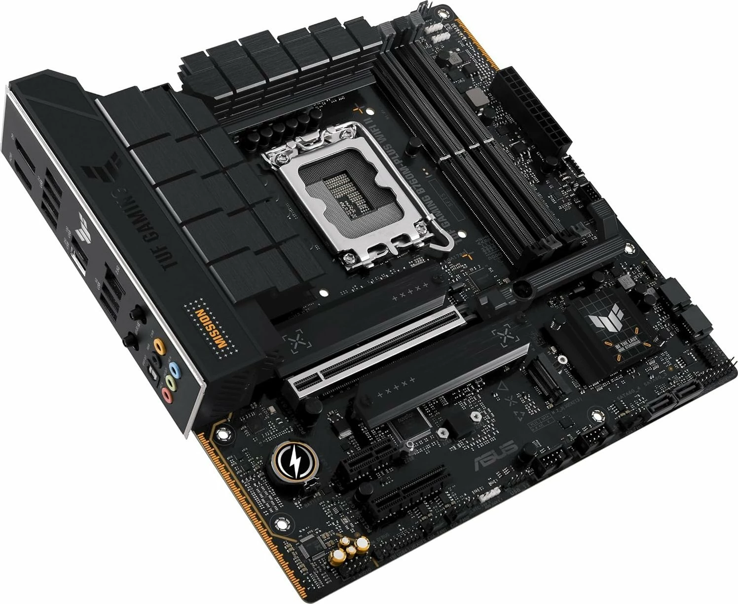Pllakë amë Asus TUF GAMING B760M-PLUS WIFI II Micro ATX, WiFi 6E, Bluetooth