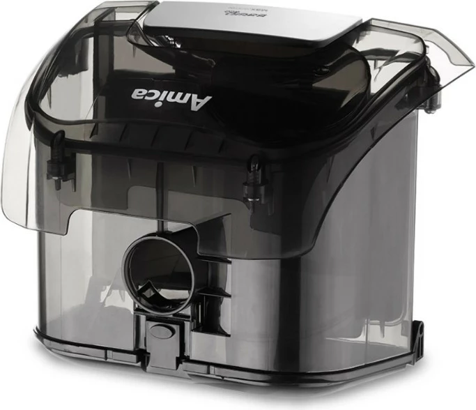 Fshesë me korrent pa qese, Amica Bagio Eco VM3042, 900 W, depozitë 1.5 L, filtër EPA 12, e zezë/argjendtë