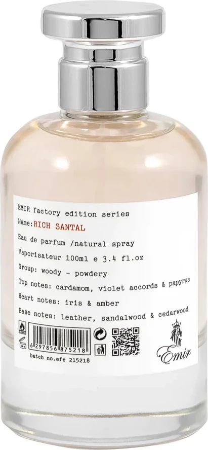 Eau de Parfum Emir Rich Santal Factory Edition 100ml