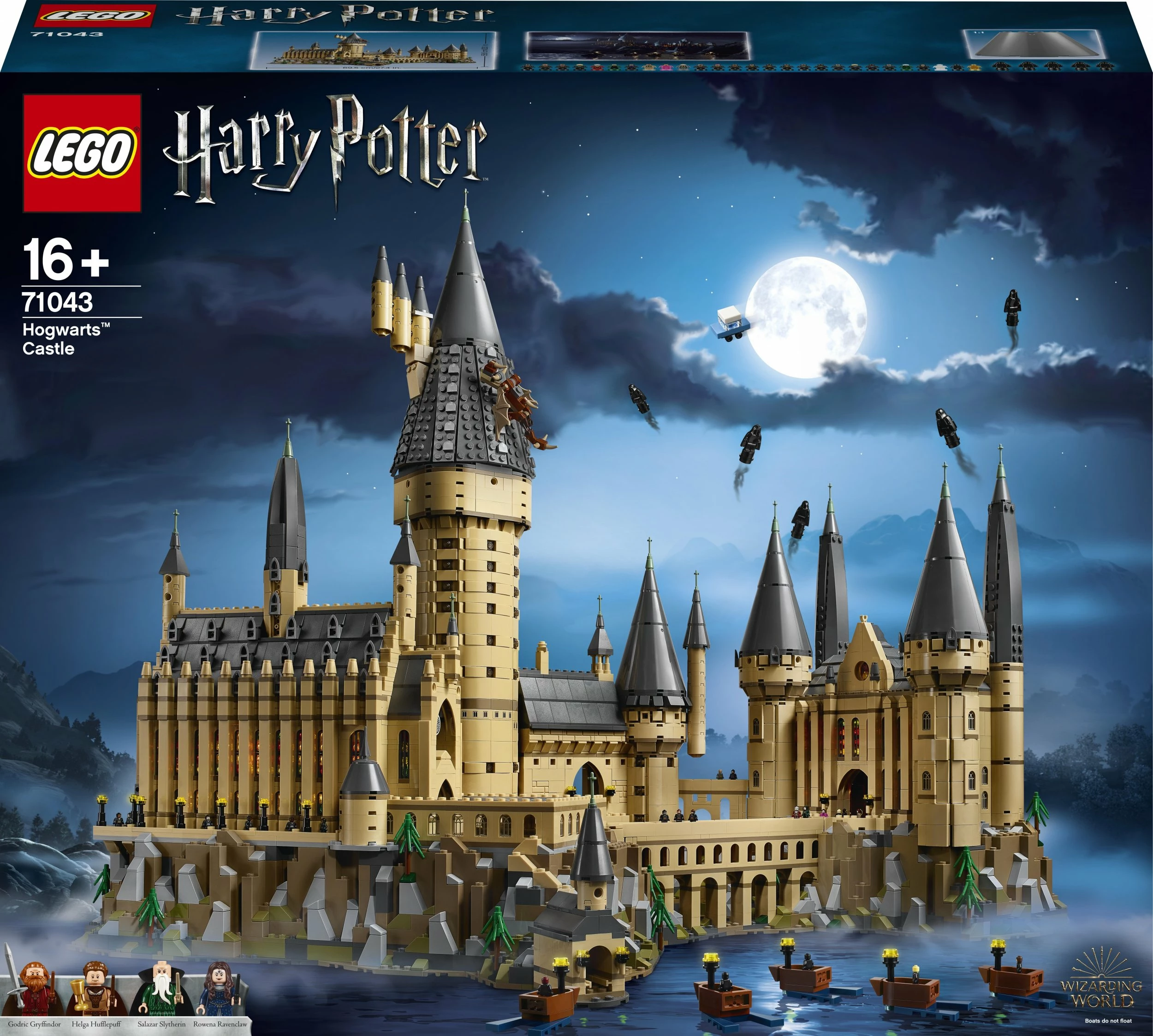 Set LEGO Harry Potter Hogwarts Castle 71043, 6020 elemente, 16+