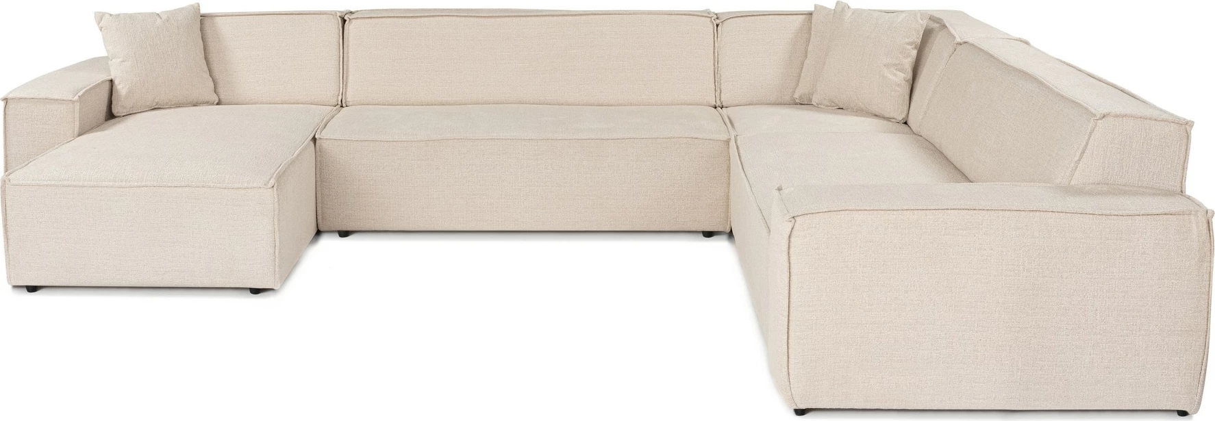 Kënd-sofë Atelier del Sofa, Puzzle Corner (Chl-02-C-2R), bezhë