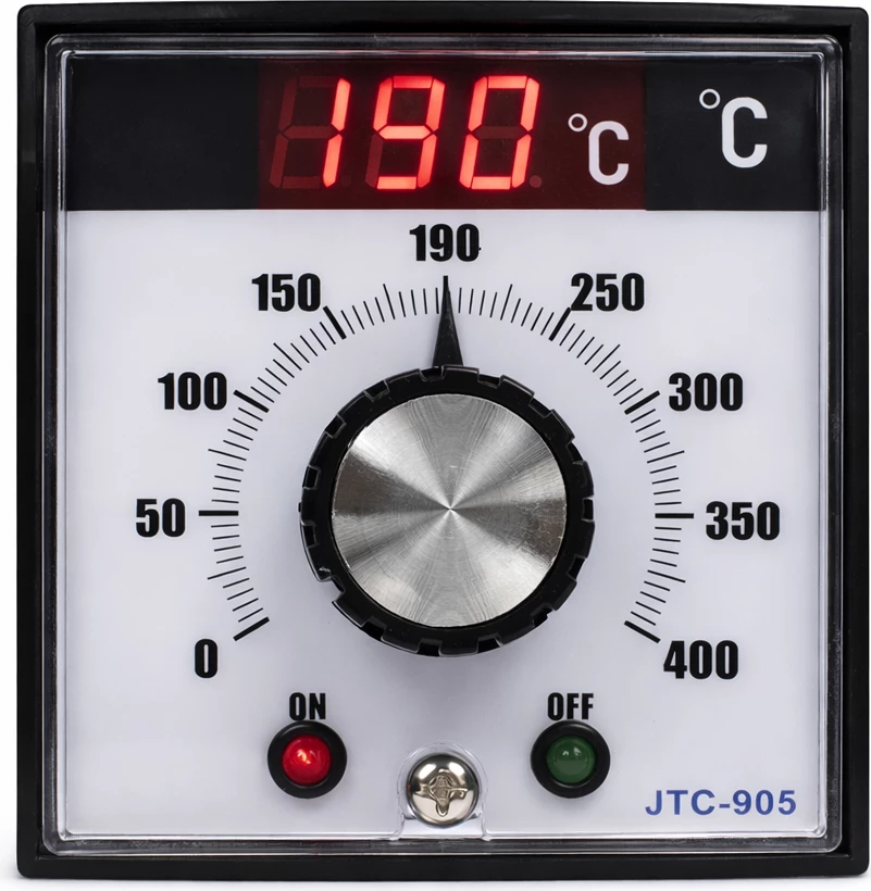 Kontrollues temperature analog JTC-905 0–400°C