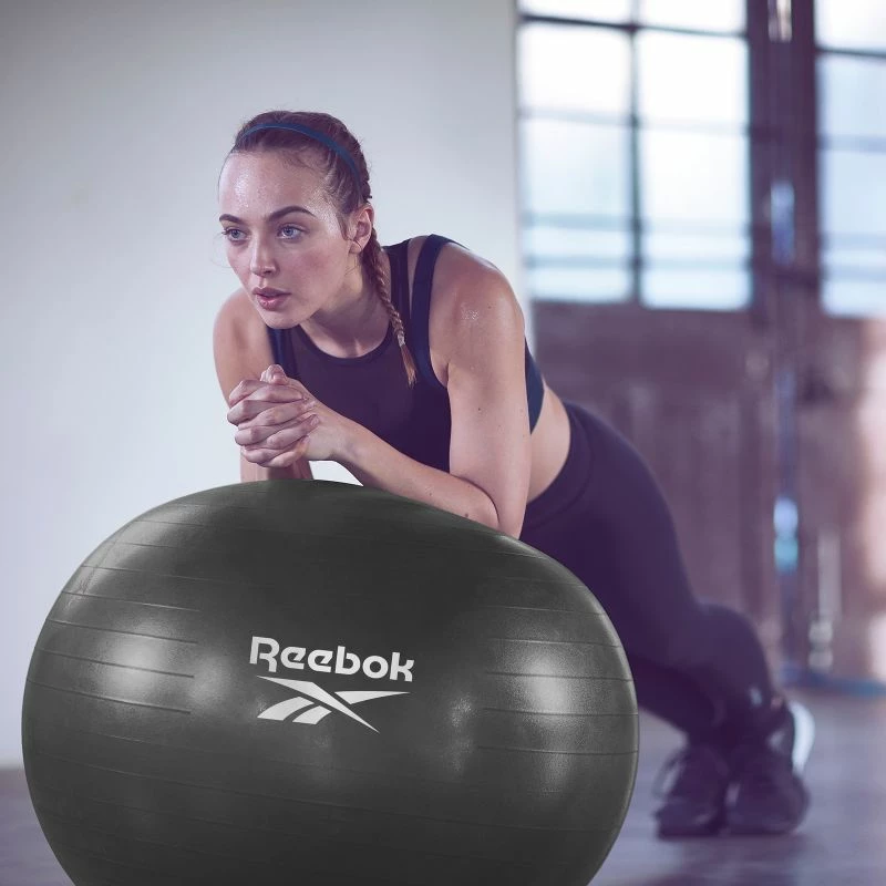 Top për gimnastikë Reebok, për meshkuj dhe femra, ngjyrë e zezë