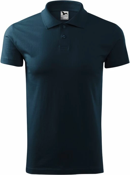 Fanellë polo Adler për meshkuj, ngjyrë blu marine