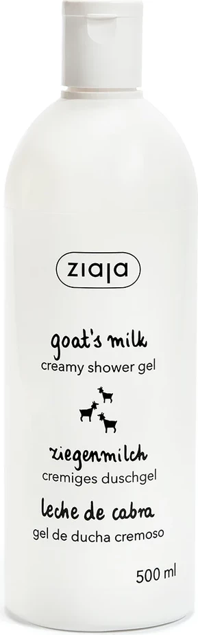 Xhel dhe Sapun me qumeshet  dhie Ziaja 500ml