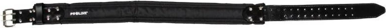 Rrip lëkure Proline 52041, i rregullueshëm 80-115 cm, i zi