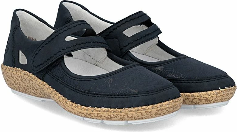 Sandale femra Rieker 44859-14, të kaltërta