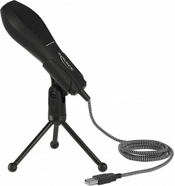 Mikrofon konference USB DeLOCK 65939, omnidireksional, 16-bit/44.1 kHz, i zi