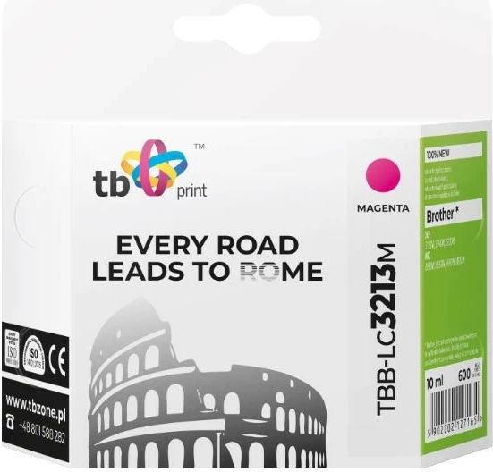Toner TB Print TBB-LC3213M për Brother, Magenta, 10 ml