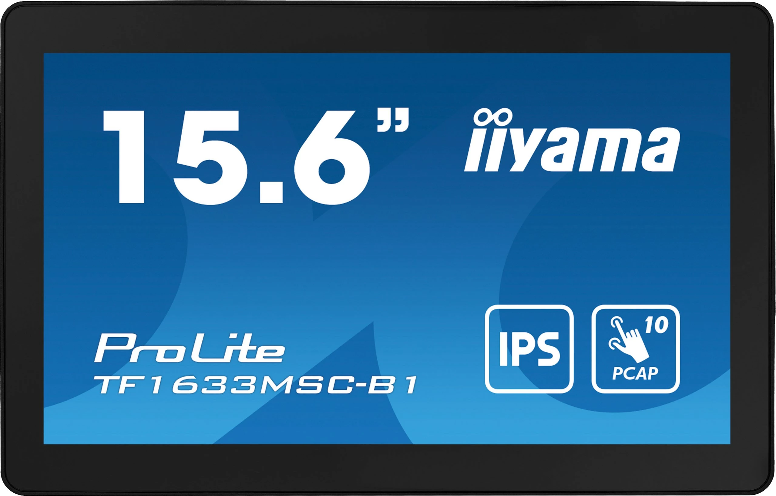 Monitor me prekje iiyama ProLite TF1633MSC-B1, 15.6 inç, Full HD, IPS, i zi