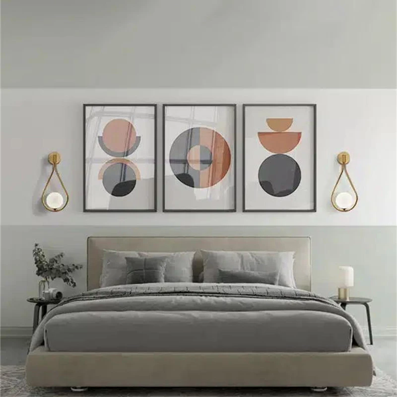 Llambë muri Teary, metalik, ngjyrë ari-bardhë, 16x12x37cm