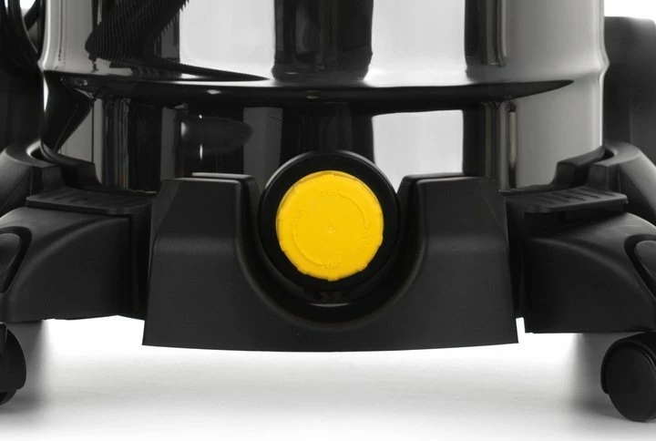 Fshesë industriale Stanley SXVC30XTDE 30L 1600W wet/dry me prizë për vegla dhe filtër HEPA, e zezë/verdhe