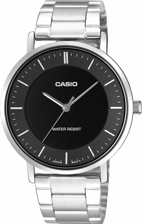 Orë dore për meshkuj CASIO, argjendtë