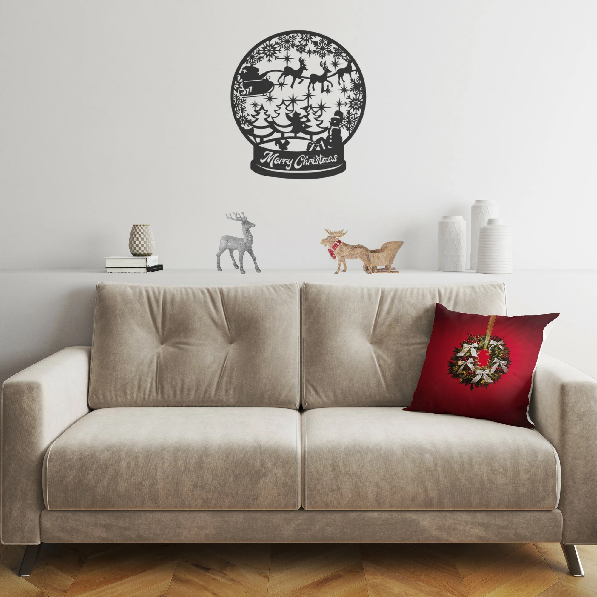 Jastëk dekorativ Aberto Design, A12964, shumëngjyrësh, 43x43cm