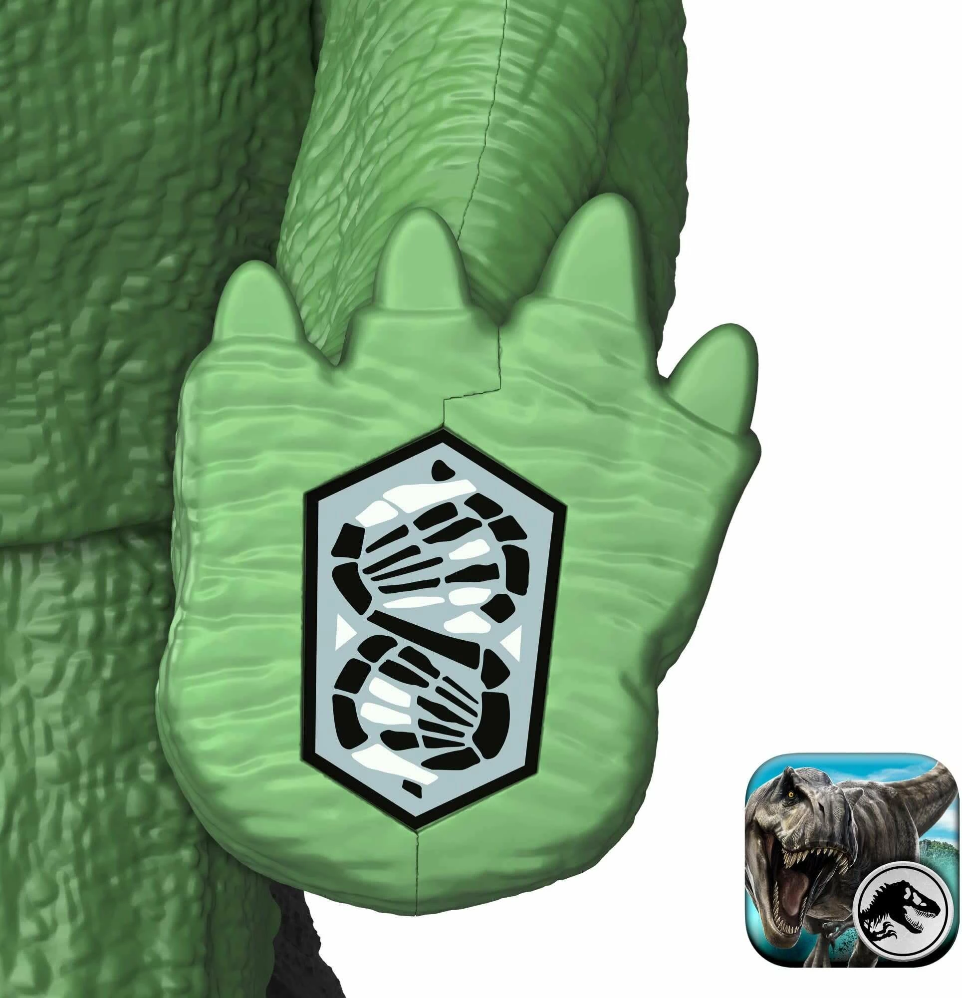 Figurë dinosauri Mattel Jurassic World Stegosaurus Giant Attack JKL85 35.5 cm, jeshile/zezë, 1 copë