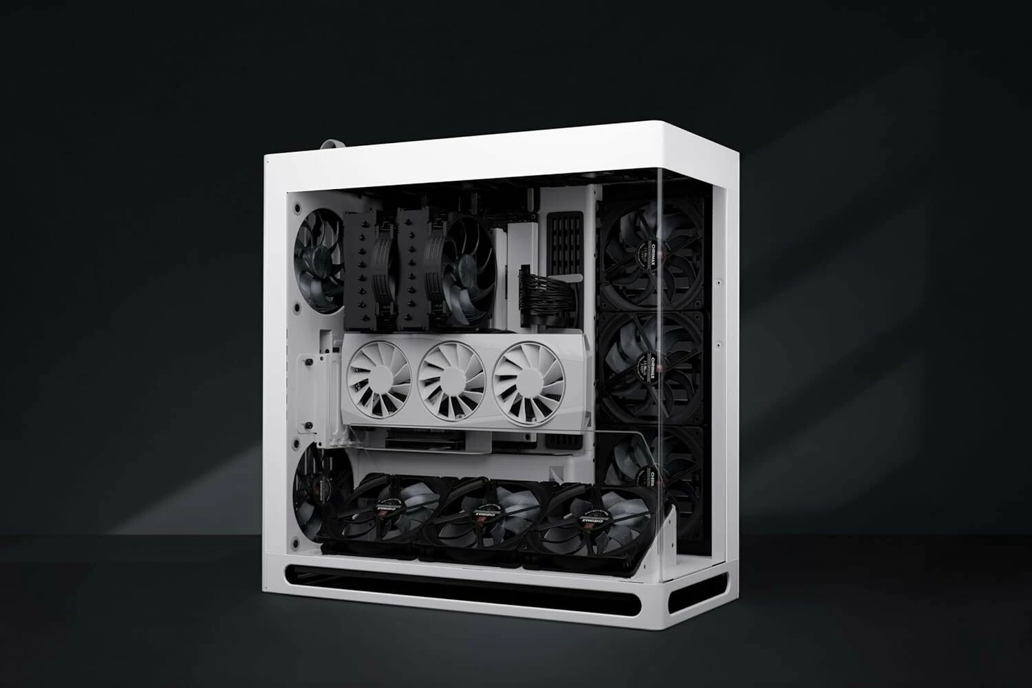 Ventilator kase Noctua NF-A14x25 G2 PWM chromax.black 140mm 25mm 4-pin PWM 1500rpm, i zi, 1 copë