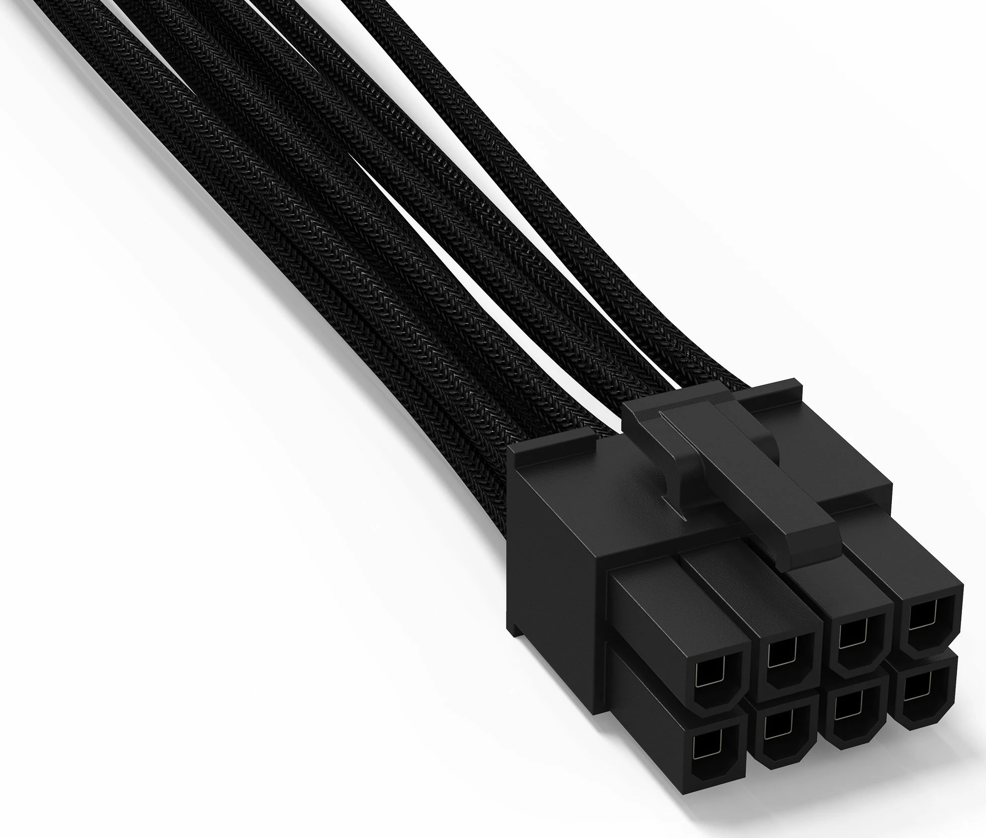 Kabllo energjie ATX/EPS 8-pin be quiet! BC061 0.7 m e zezë