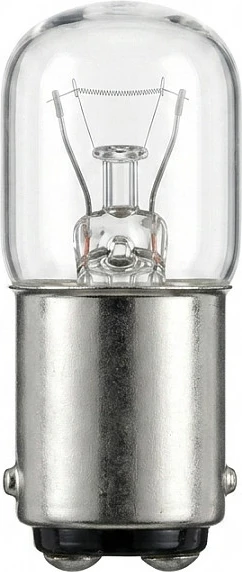 Llambë tubulare Scharnberger 25381, BA15D, 220-260V, 5-7W, R16x35mm, e tejdukshme