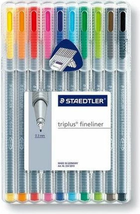 Fineliner Staedtler Triplus Fineliner STA149 0.3mm, set 10 ngjyra (mix)