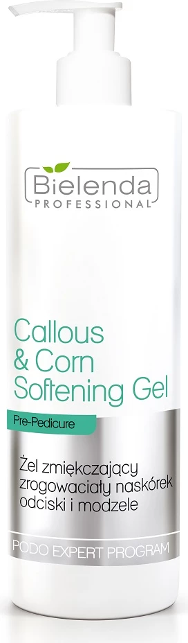 Gel zbutës për kallo dhe lëkurë të fortë Bielenda Professional, 500ml