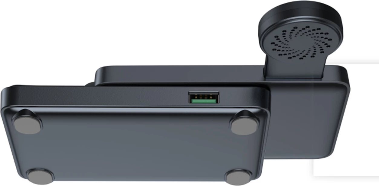 Stacion karikimi 4-në-1 Joyroom JR-WQS02 për iPhone, AirPods, Apple Watch, i palosshëm, i zi