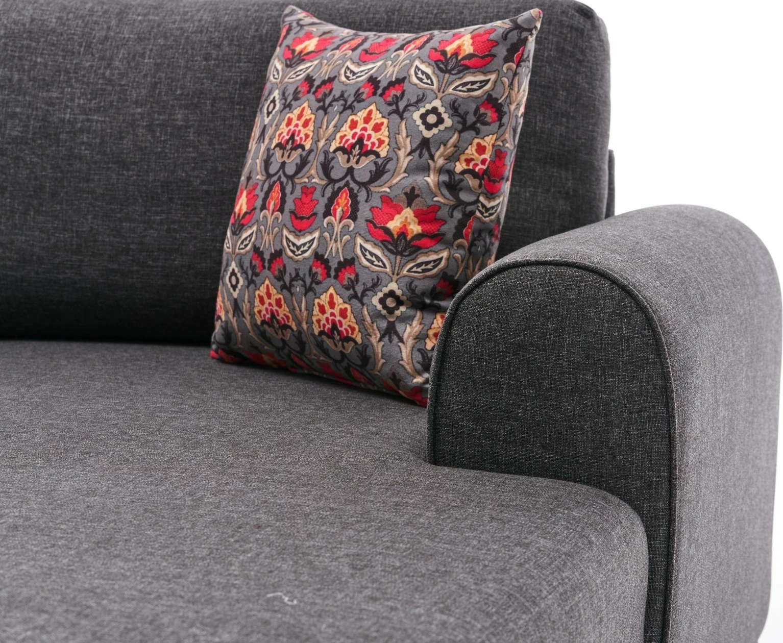 Kënd divan-krevat Belen, ngjyrë antracit, Atelier del Sofa