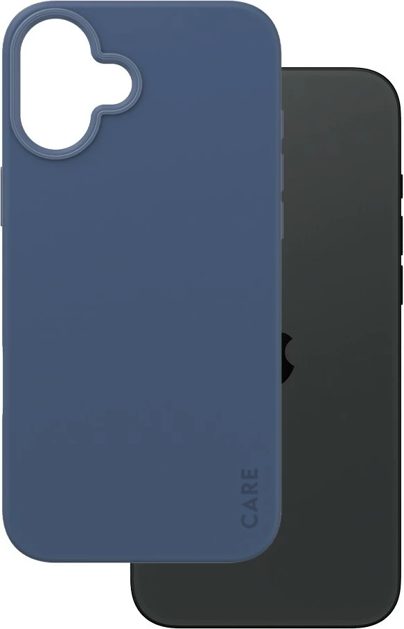 Mbështjellës PanzerGlass CARE Case MagSAFE për iPhone 16 Plus, blu