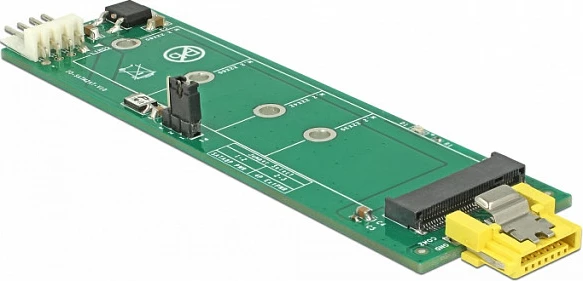 Adapter DeLOCK 63917, SATA në M.2, 6 Gbit/s, LED Activity/Power