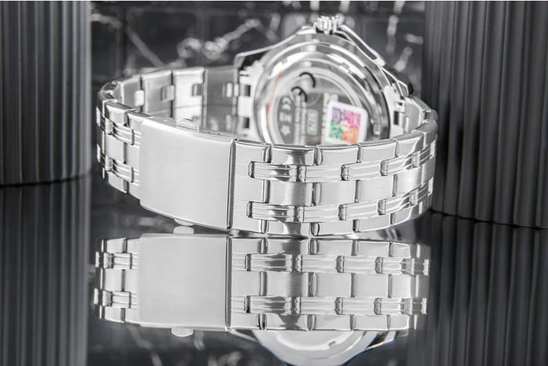 Orë dore për meshkuj Skmei, argjendtë/navy blue