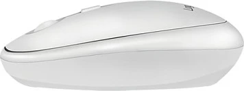 Maus LogiLink, wireless 2.4GHz & Bluetooth, 800/1200/1600 DPI, i bardhë