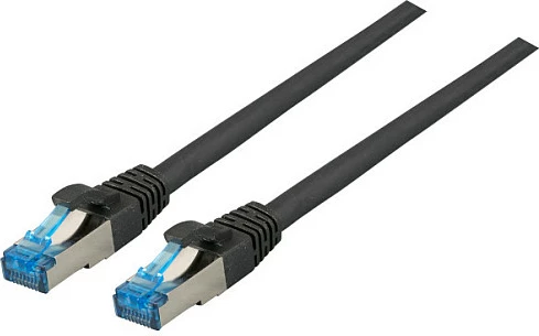 Kabllo rrjeti EFB Elektronik K5525FSW.3, Cat6a, 3m, S/FTP, RJ-45, 10Gbps, e zezë