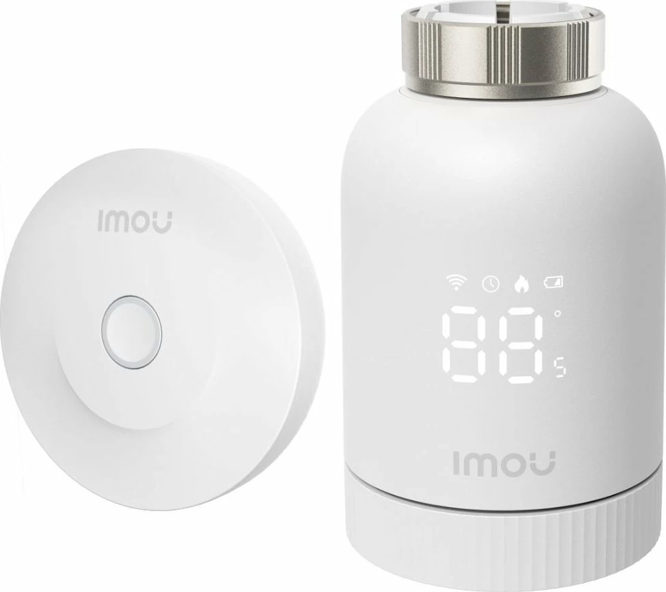 Set termostati smart IMOU KIT/TRV1-2 (TRV1 + ZigBee Gateway ZG2), i bardhë