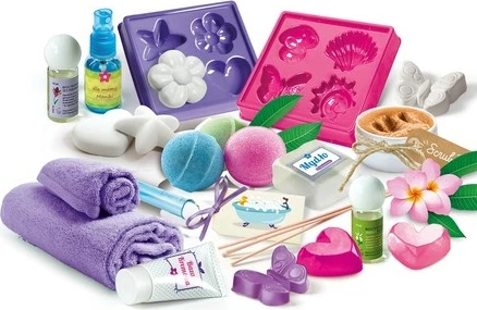 Set lodrash edukative Clementoni Salon Urody Deluxe, për fëmijë, shumëngjyrësh