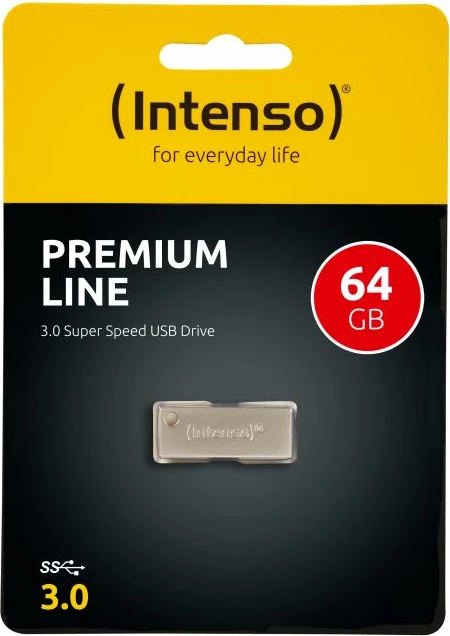 USB memorje Intenso Premium Line 64GB USB 3.0 metal, silver