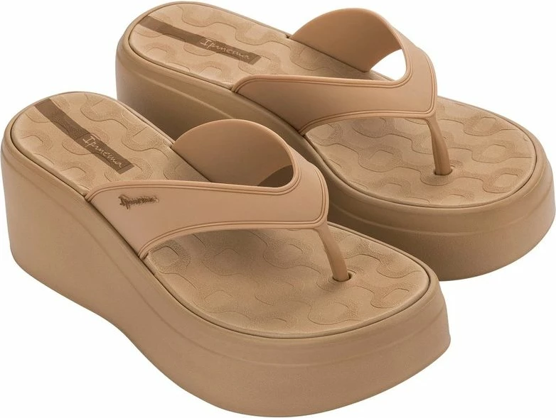 Flip-flopa për femra Ipanema Solaris Platform, bezhë [Madhësia: 39]