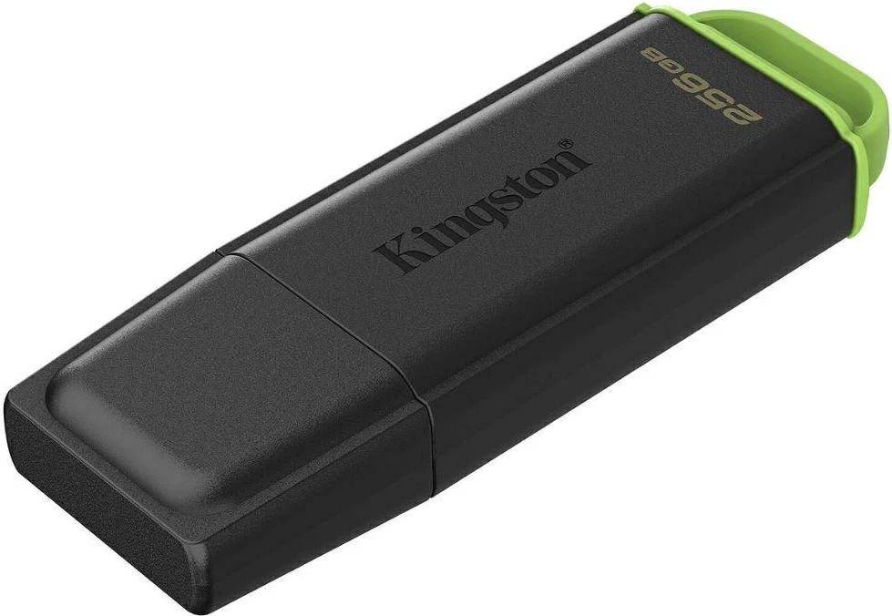 USB Kingston 256GB DTXG2, USB-A 3.2, nero/verde