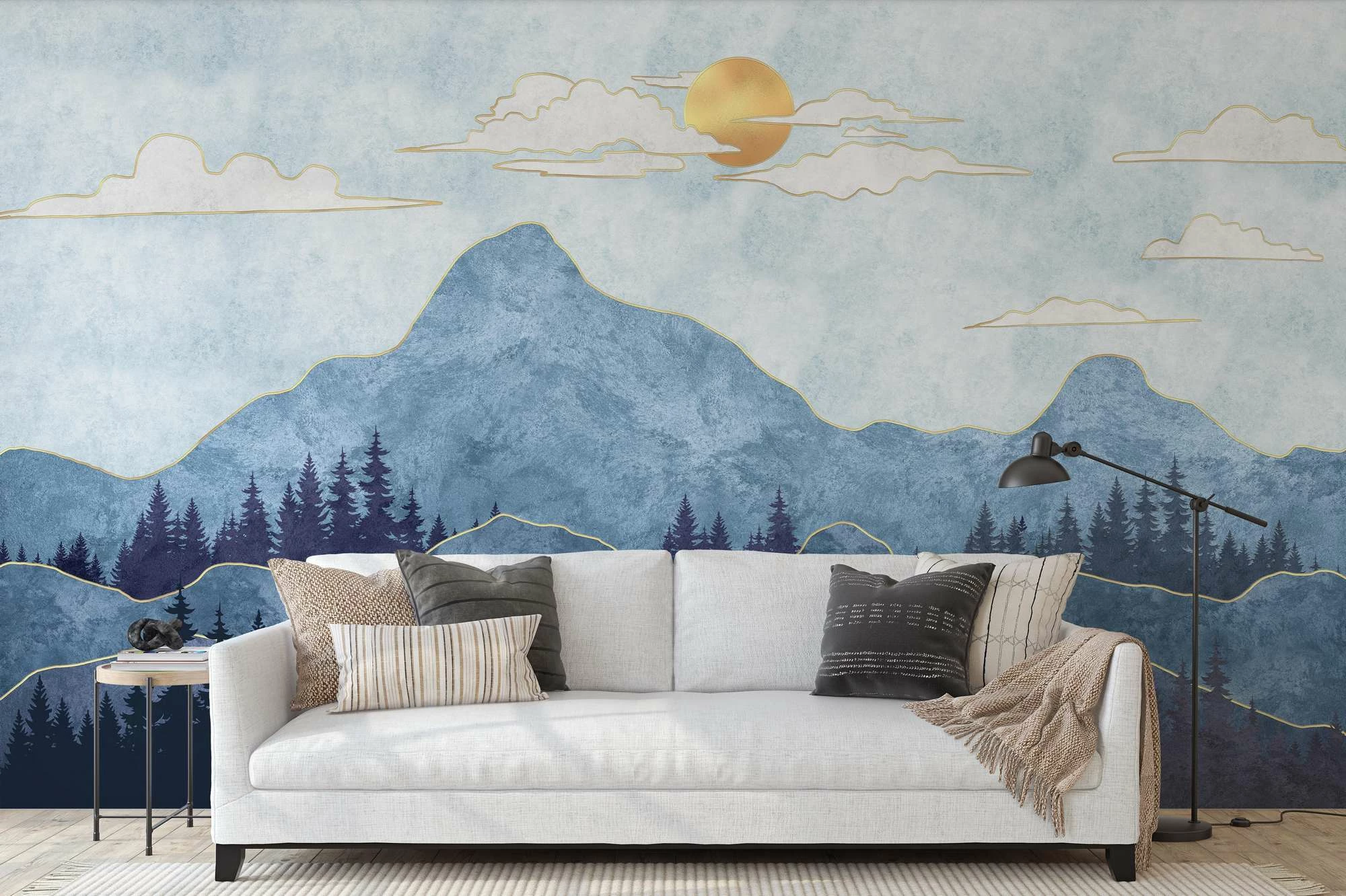 Murale muri Wallity, shumëngjyrëshe, MDK-00146, 300x270cm