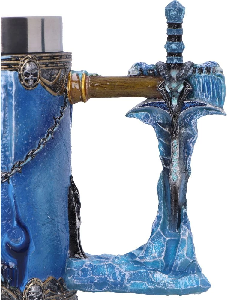 Mug NEMESIS NOW World of Warcraft The Lich King 15.5 cm, blu, me insert inox