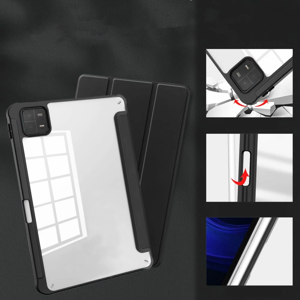 Mbështjellës Tech-Protect SC Pen Hybrid për Xiaomi Pad 6 Max 14", zi