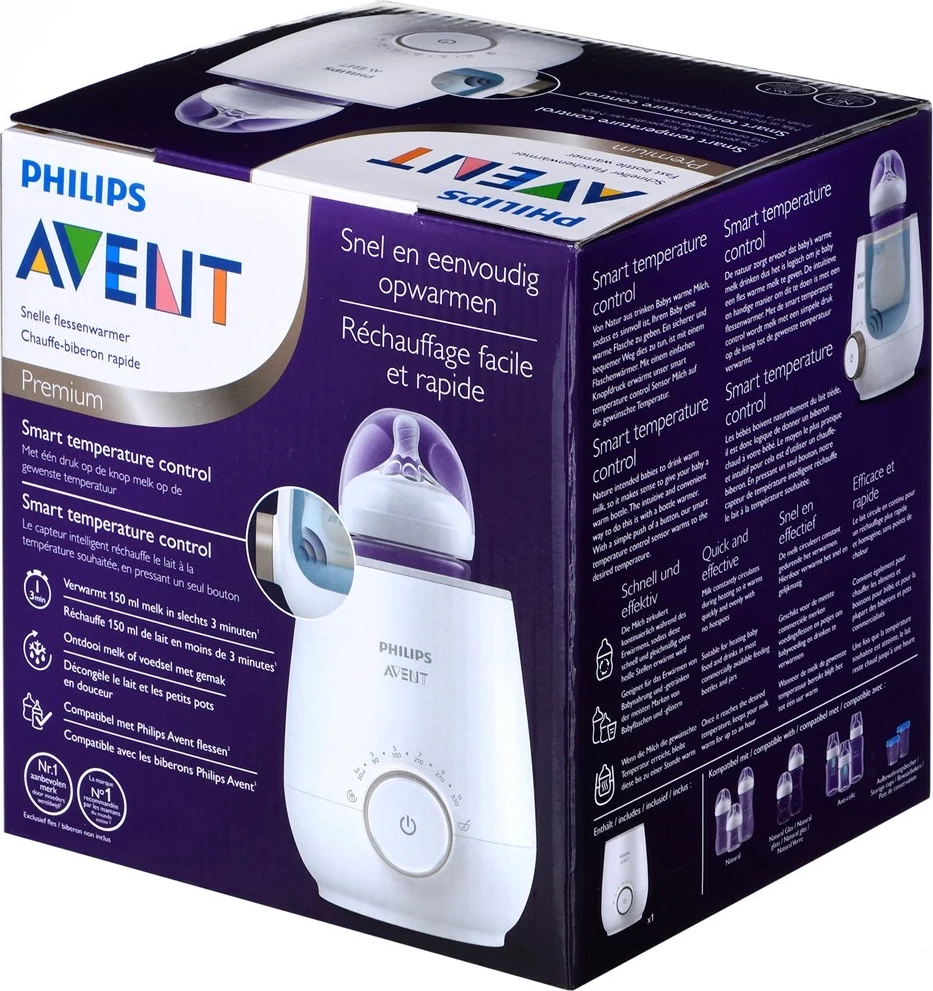 Ngrohës për shishe Philips Avent, i bardhë