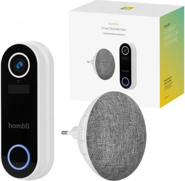 Zile e mençur Hombli, Smart Doorbell Pack, e zezë, e bardhë