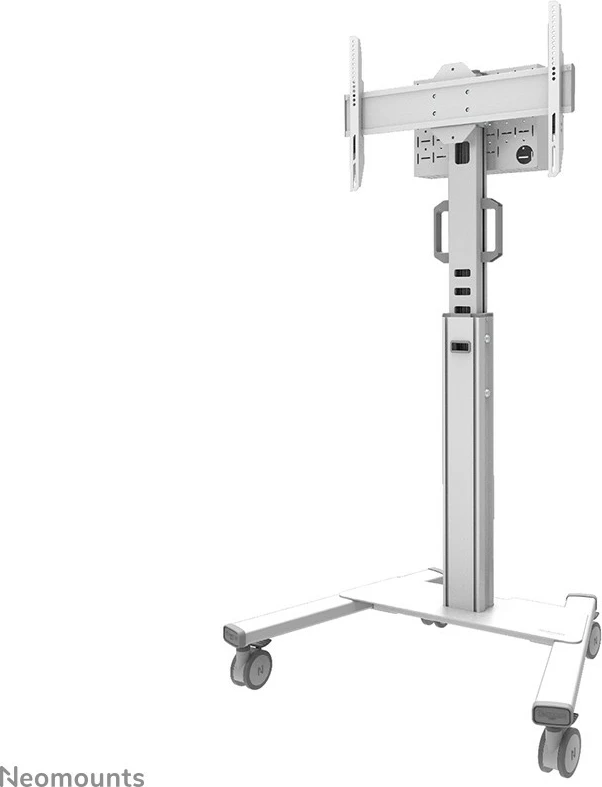 Karrocë portative TV Neomounts Newstar FL50S-825WH1, për ekrane 37-75 inç, rregullim lartësie, ngjyrë e bardhë
