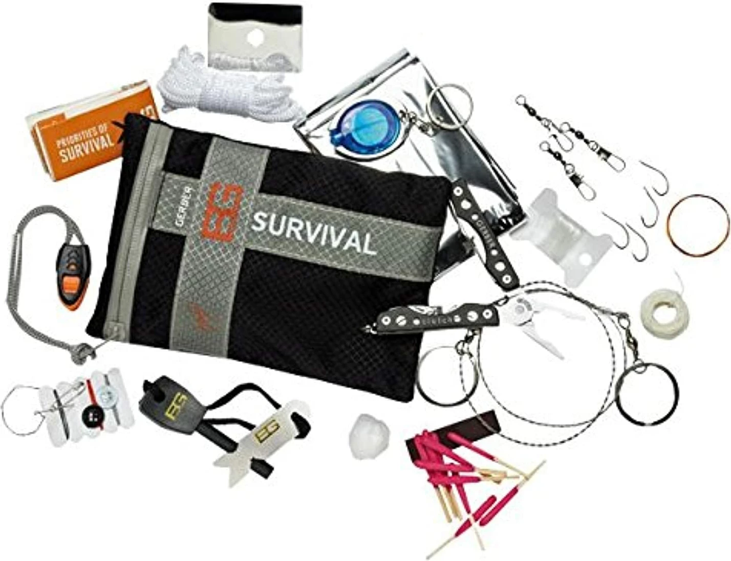 Set Gerber, për urgjencë në natyrë, 16 elemente, zezë