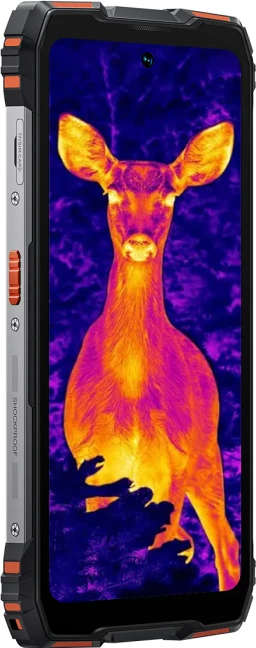 Celular BLACKVIEW ROCK 3 8GB/256GB, rugged, kamerë termike, 10000mAh, Portokalli