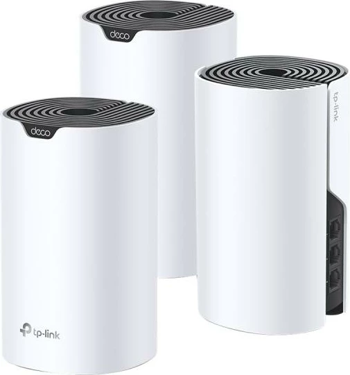 Sistem Mesh Wi‑Fi TP-Link Deco S7 AC1900 Dual-Band 3-Pack, i bardhë