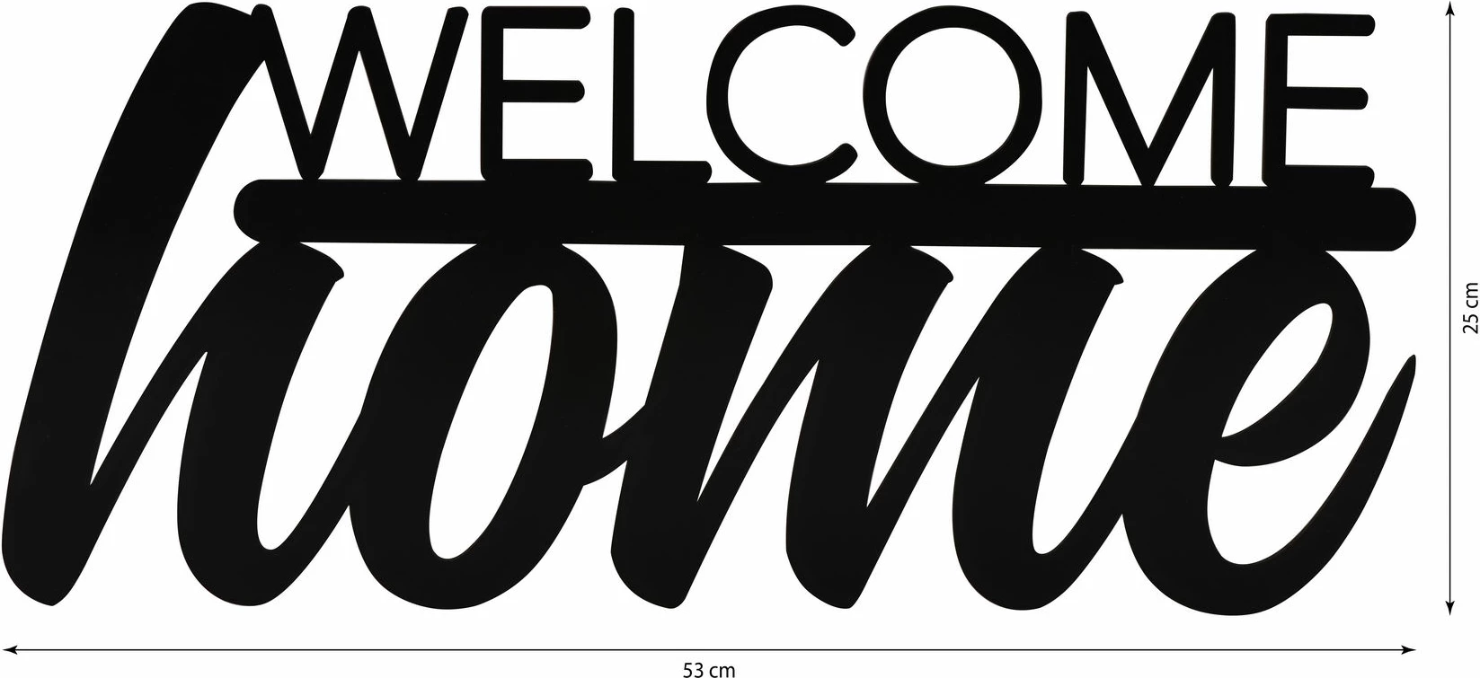 Dritë dekorative LED, Wallity, Welcome Home, e gjelbër
