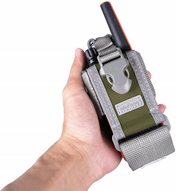 Mbajtëse telefoni Ulefone Armor Molle Holster UF-UAN07, universale e rregullueshme me Molle, gri